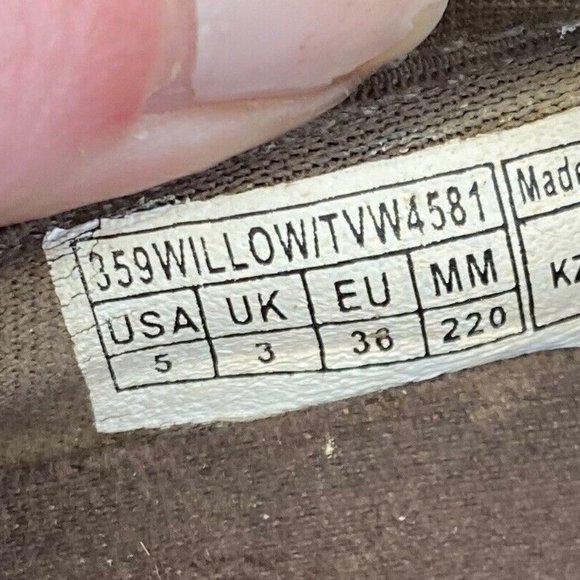 Vionic Willow Womens 5 Ballet Flats Brown Tan Sparkle Rhinestone Orthotic - Picture 7 of 7